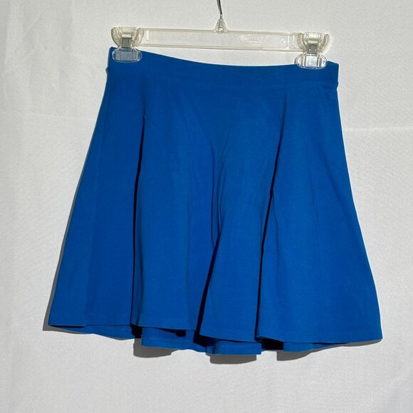 Forever 21 Blue Elastic Mini Skirt Cobalt Blue Size Small - Picture 1 of 2